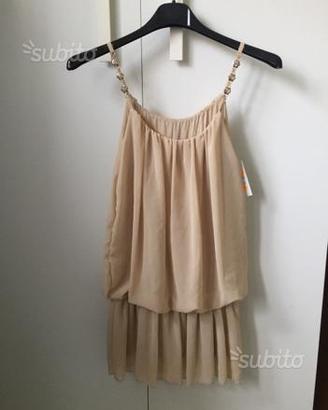 Vestitino beige