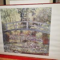 Stampa Ninfee e ponte giapponese di Monet