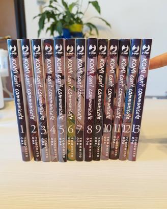 manga KOMI CAN'T COMMUNICATE vol. dal 1 al 13