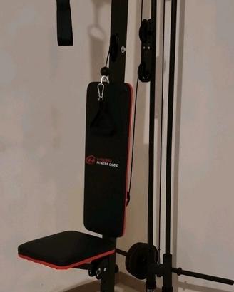 stazione multifunzione a cavi per homegym
