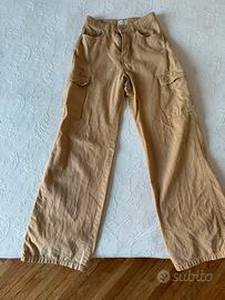 Pantaloni lunghi cargo donna