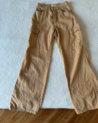 Pantaloni lunghi cargo donna
