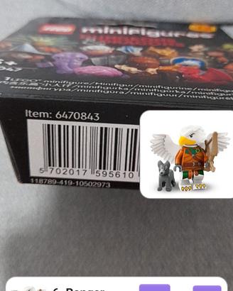 Lego minifigures ranger aarakocra