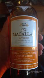 the Maccallan ambere 2015 da collezione (bottiglia