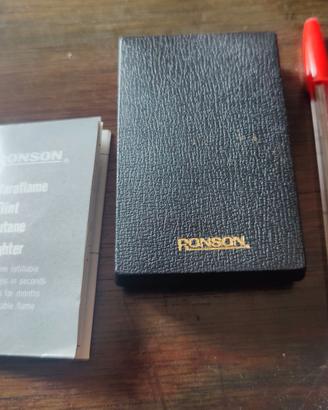 Scatola e istruzioni Ronson roller vintage