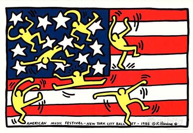 Keith Haring originale 1988