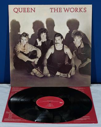 Queen THE WORKS LP Vinile *EX/EX-* 1984 UK RaRo