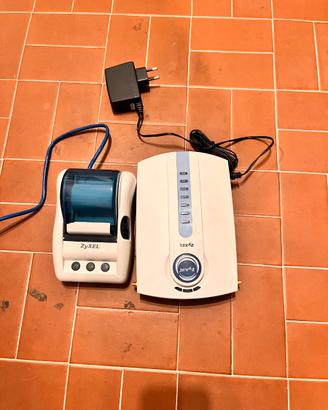 ZyXEL G-4100 v2 Modem Router con Stampante Termica