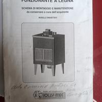 jolly Mac AERJOLLY 90 camino a legna 