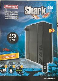 Filtro biologico completo Flamingo Shark 550