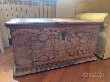 Cassapanca A467 Metà 800 con Certificato Brocante