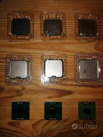 Cpu per Desktop e Notebook singole e in blocco