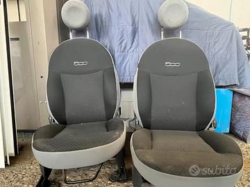 Interni Fiat 500 Sedili e pannelli