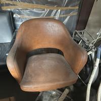 Poltrona vintage girevole