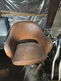 Poltrona vintage girevole