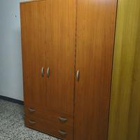 ARMADIO 3 Ante e 2 Cassetti - COME NUOVO - L 122,4
