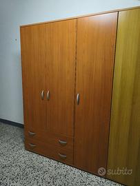 ARMADIO 3 Ante e 2 Cassetti - COME NUOVO - L 122,4