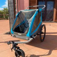 Thule! Rimorchio bici 2 posti con ruota an