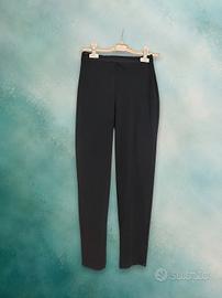 Pantaloni Ragno blu eleganti vita alta tg 42 S M