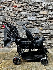 Passeggino Fratellare Nero