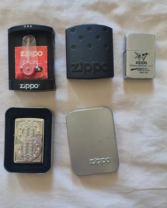 Nr.2 Zippo originali da collezione 