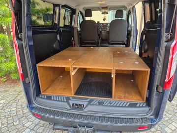Camperizzazione per Ford Transit Custom