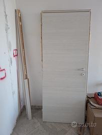 Porta da interno con telaio 80