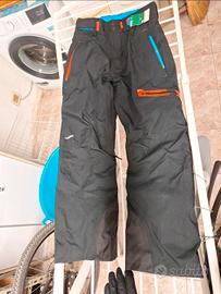 Tuta da sci + guanti + visiera