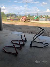Cavalletto moto pista
