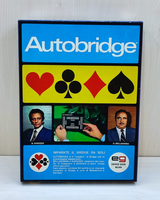 Gioco scatola Autobridge Eg vintage tavolo società