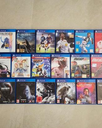 Lotto videogiochi ps4