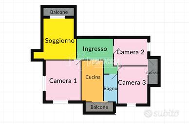 Quadrilocale con Garage e Cantina