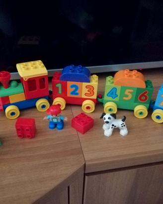 lego duplo trenino dei numeri 