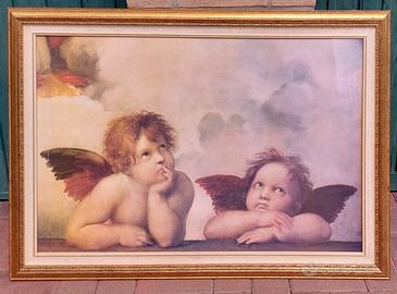 Quadro Angeli Cherubini di Raffaello
