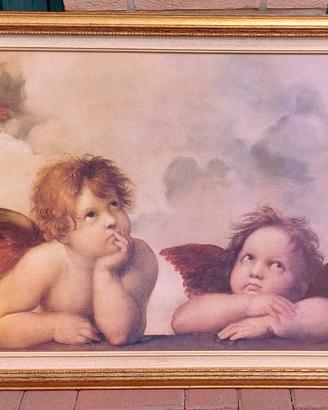 Quadro Angeli Cherubini di Raffaello