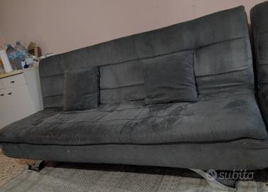 3× Divani Letto Grigio Antracite - 400€ Trattabili
