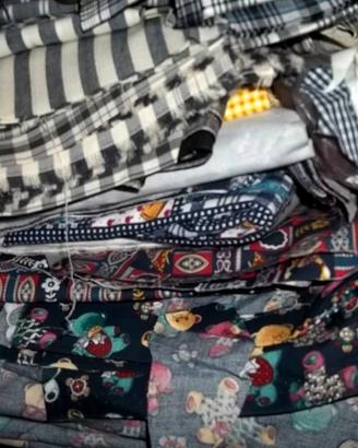 scampoli tessuto cotone&lino studio moda sabaudia