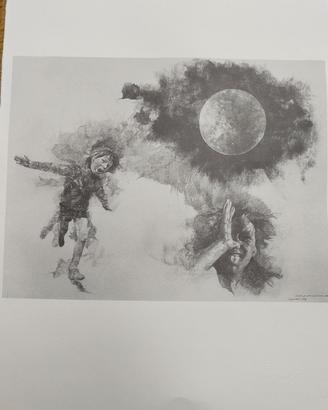 Renzo Vespignani Litografia originale.