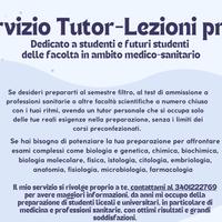 Lezioni private medicina e professioni sanitarie