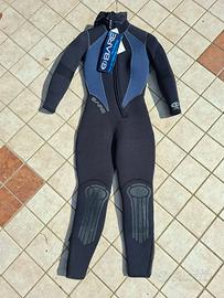Muta subacquea umida donna BARE Alpine 7 mm NUOVA
