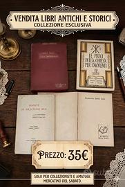 Lotto Libri Antichi e Storici del Novecento - Coll