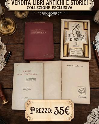 Lotto Libri Antichi e Storici del Novecento - Coll