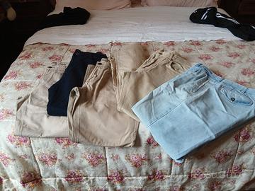 set jeans  uomo  lavoro 