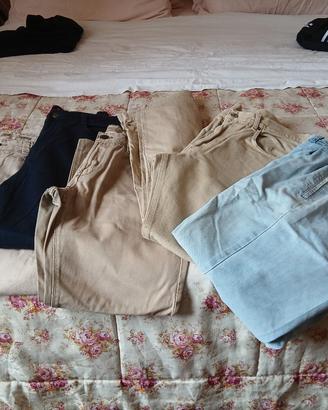 set jeans  uomo  lavoro 