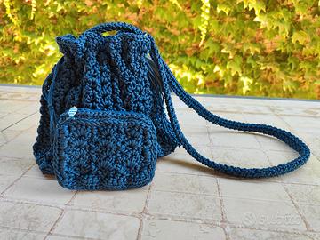 borsa a secchiello fatta a mano