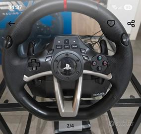 volante con pedaliera Hori Racing Apex