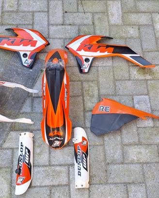 plastiche per ktm sx 85 2014 e per ktm sx 125 2018