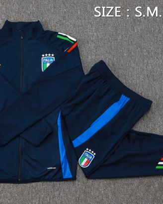 Tuta Italia blu adidas S-XXL