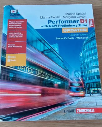 Libro inglese Performer B1 two