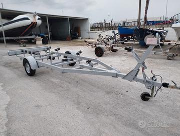 Carrello omologato Longo 10 quintali